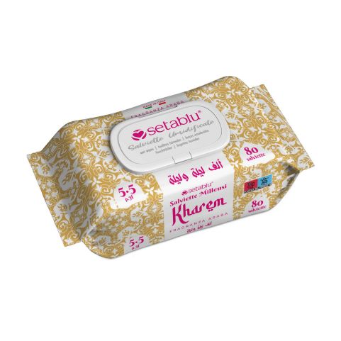 Setablu Salviette Umidificate Kharen 80 pezzi