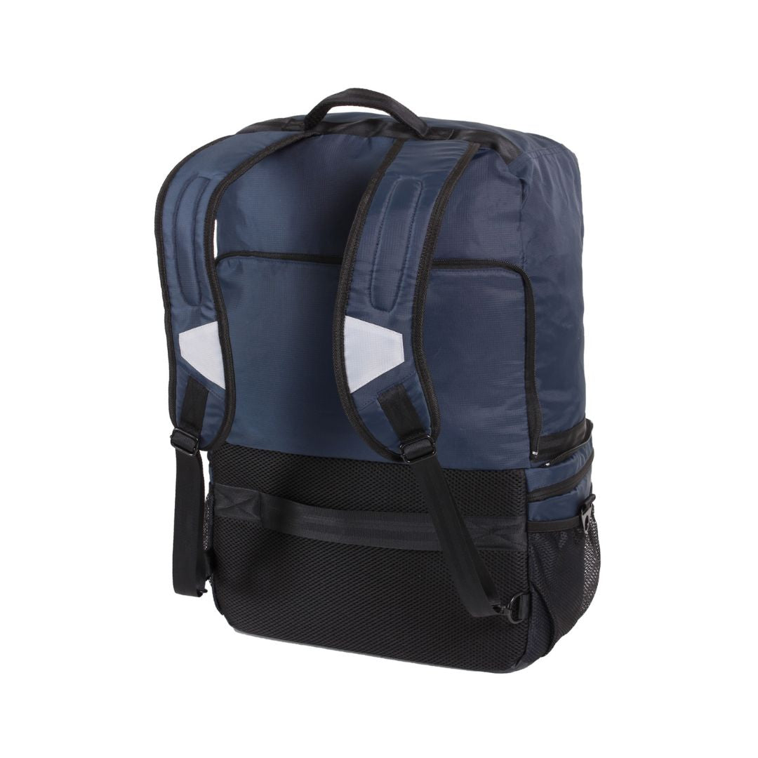 Cabin Go 5565 - Zaino da Cabina bagaglio a mano 55x40x20 Trasformabile in Borsa con Tracolla - Blu