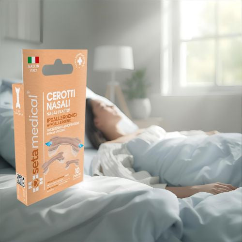 Setablu Cerotti per Respirazione Notturna 10 cerotti 5,6 x 1,8 cm