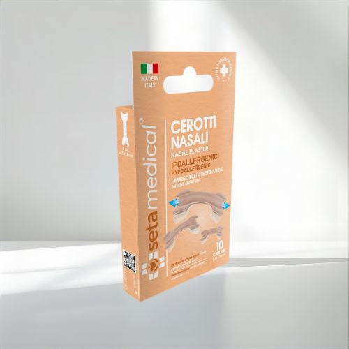 Setablu Cerotti per Respirazione Notturna 10 cerotti 5,6 x 1,8 cm