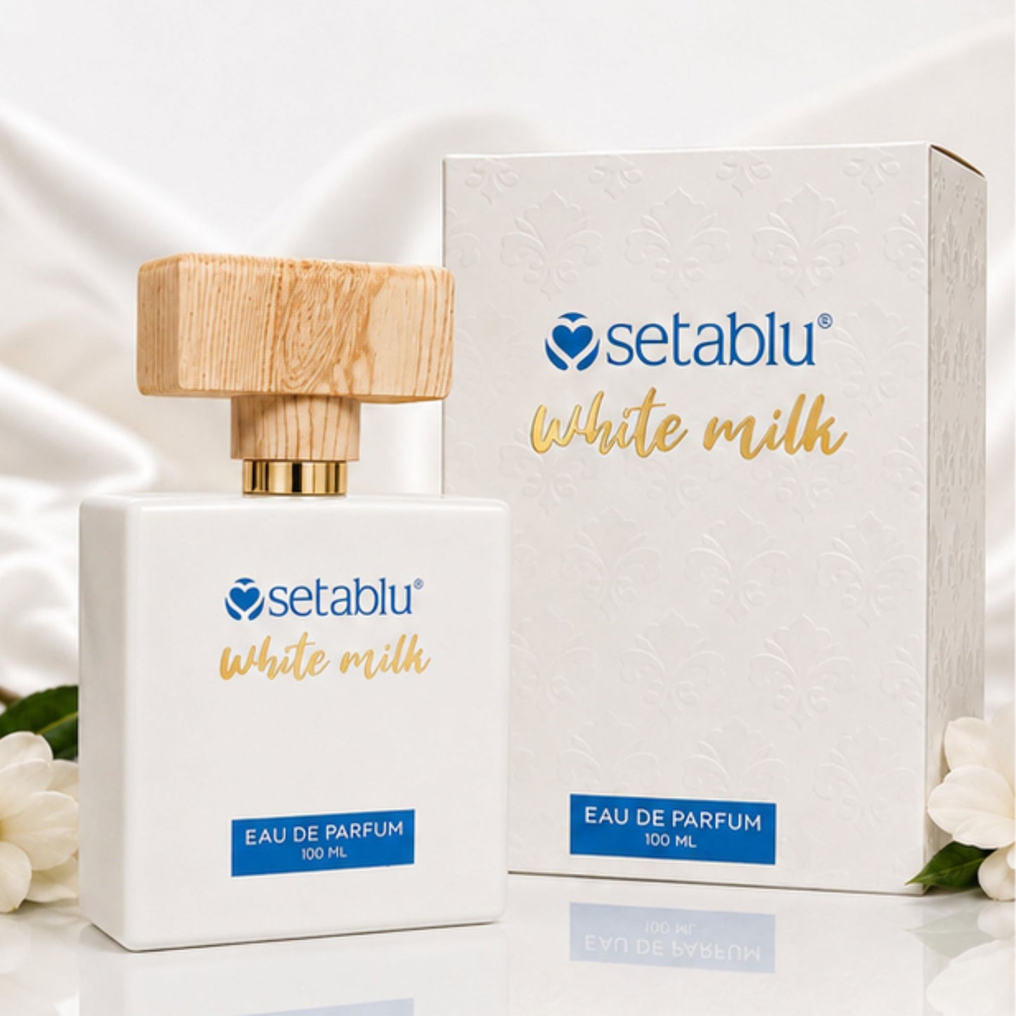 Seta Blu Milk White Eau de Parfum Unisex, Latte Unisex 100 ml