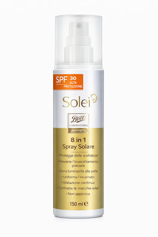 Boots Laboratories Soleil Crema Solare Viso SPF 30 Alta Protezione UVA UVB