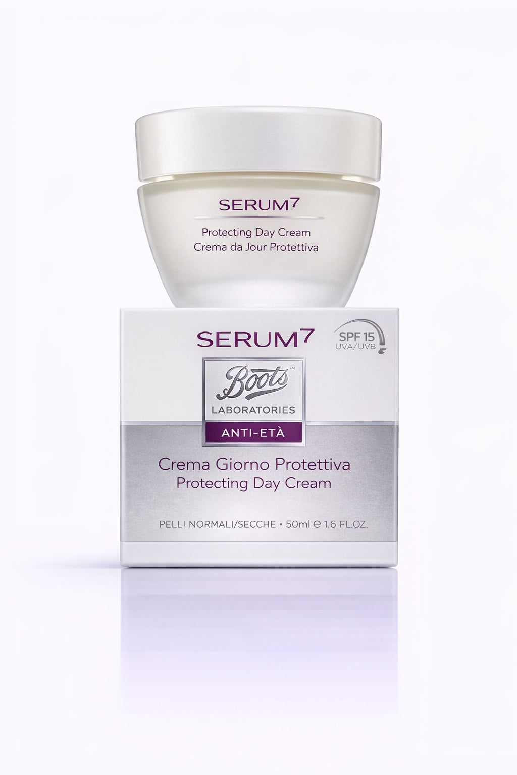 Boots Laboratories Serum 7 Crema Giorno Pelle Secca 50 Ml
