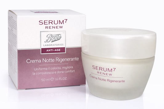 Boots Laboratories Serum 7 Crema Notte Riparatrice 50 ml