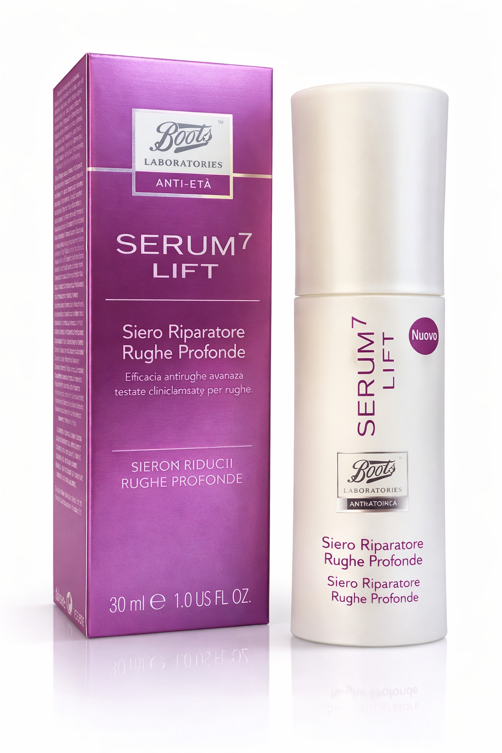 Boots Serum 7 Lift Siero Riparatore Rughe Profonde 30ml