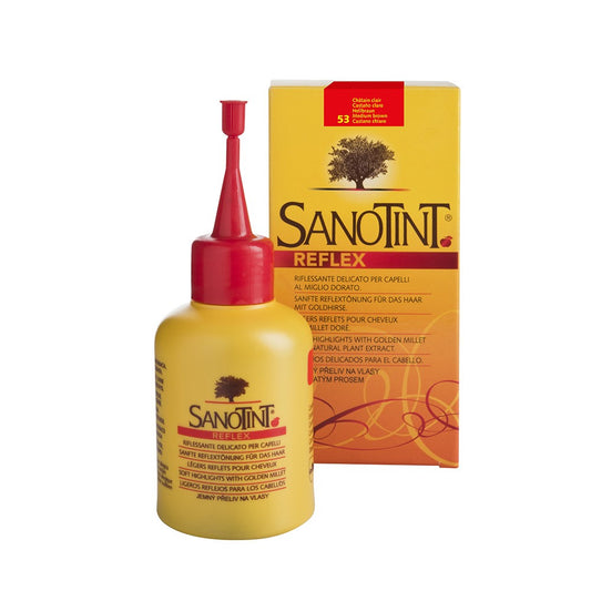 Cosval Sanotint Per Capelli Naturali Reflex n° 53 Castano Chiaro 80 ml