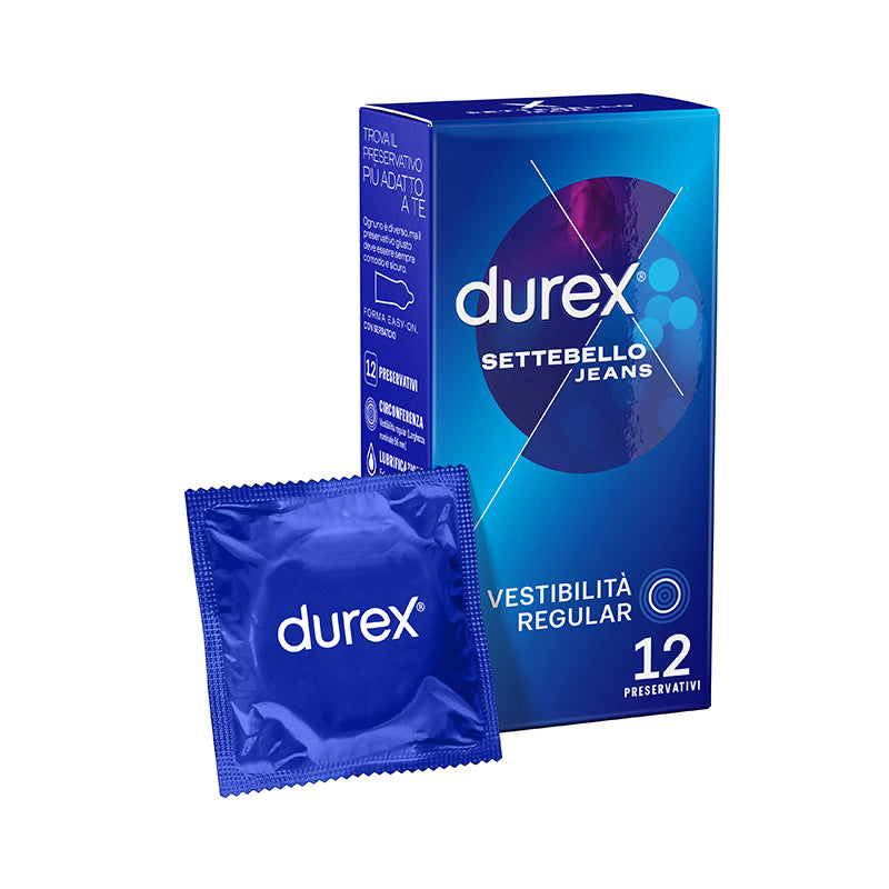 Durex Profilattico Settebello Jeans 12 pezzi