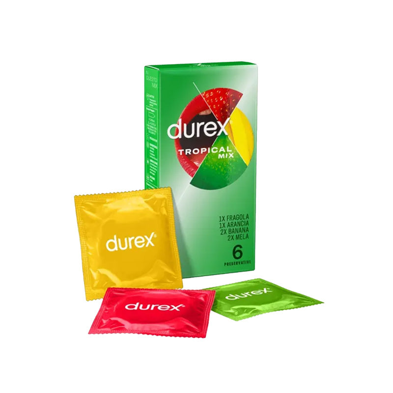 Durex Profilattico Tropical Mix 6 pezzi