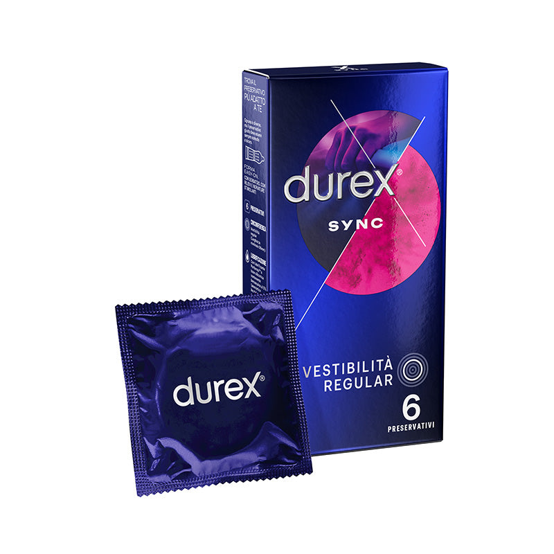 Durex Profilattico Sync 6 pezzi