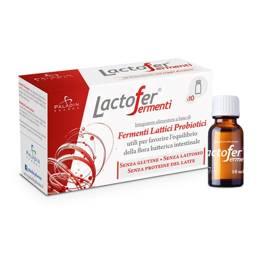 Paladin Pharma Lactofer Fermenti Lattici 10 Flaconcini 10ml