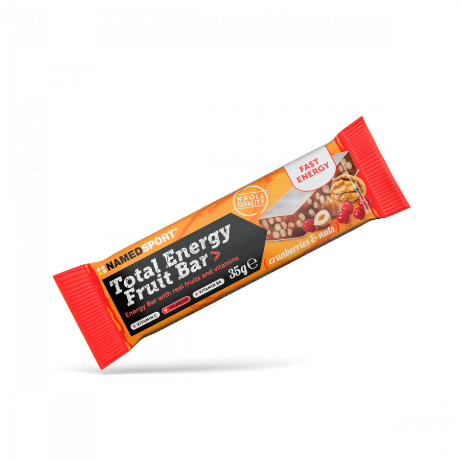 Named Sport Barretta Energetica Total Energy Fruit Bar Cranberry & Nuts 35g