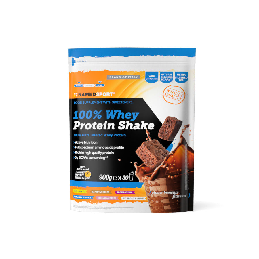 Named Sport 100% Whet Protein Shake Choco-Brownie 900g