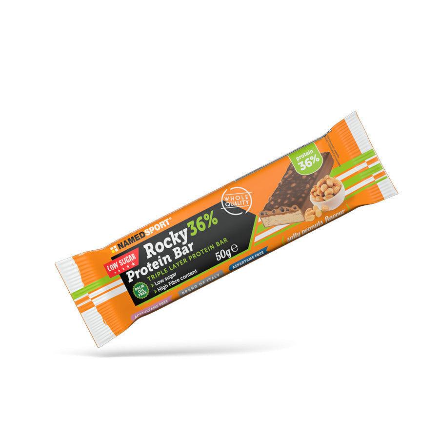 Named Sport Barretta Proteica ProteinBar Rocky 36% Arachidi Salate 50g