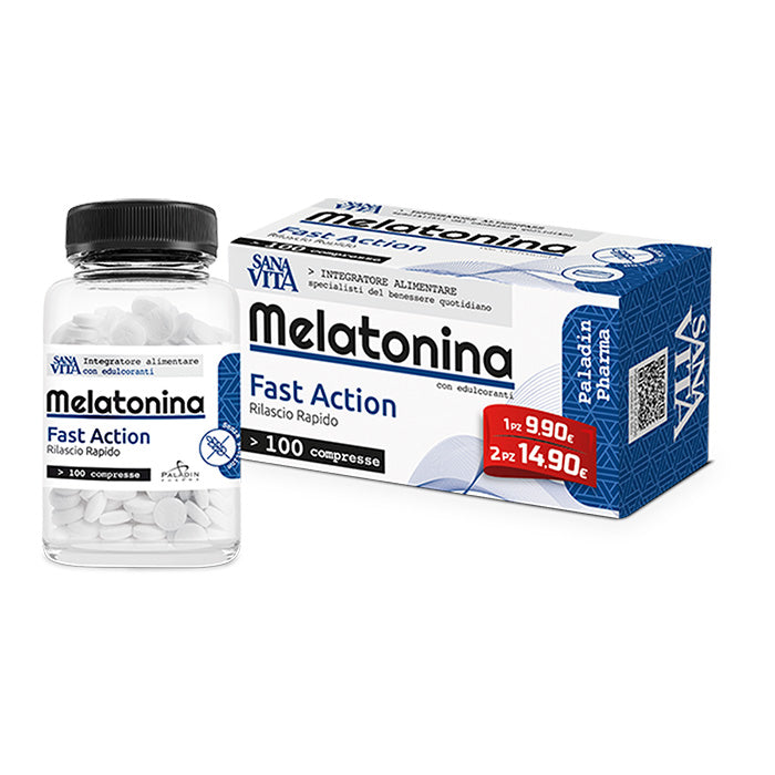 Paladin Pharma Sanavita Melatonina 100cpr