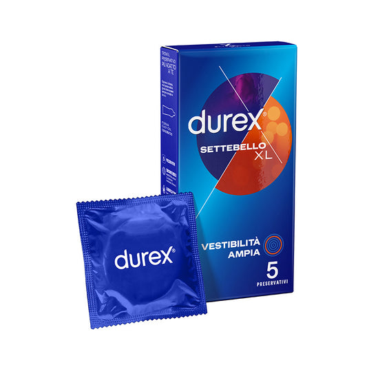 Durex Profilattico Settebello XL 5 pezzi