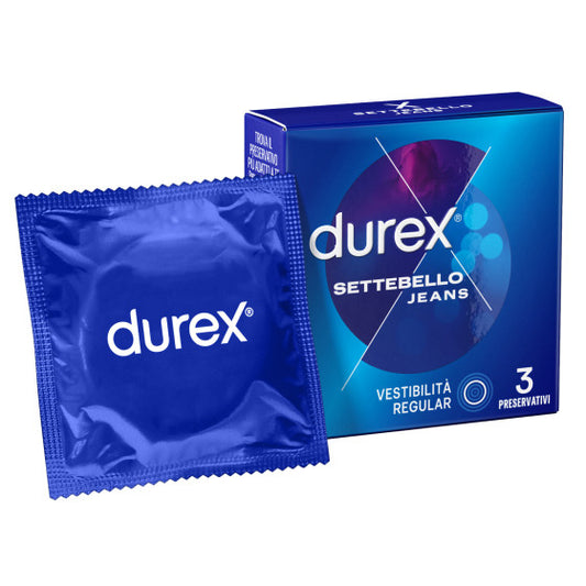 Durex Profilattico Settebello Jeans 3 pezzi