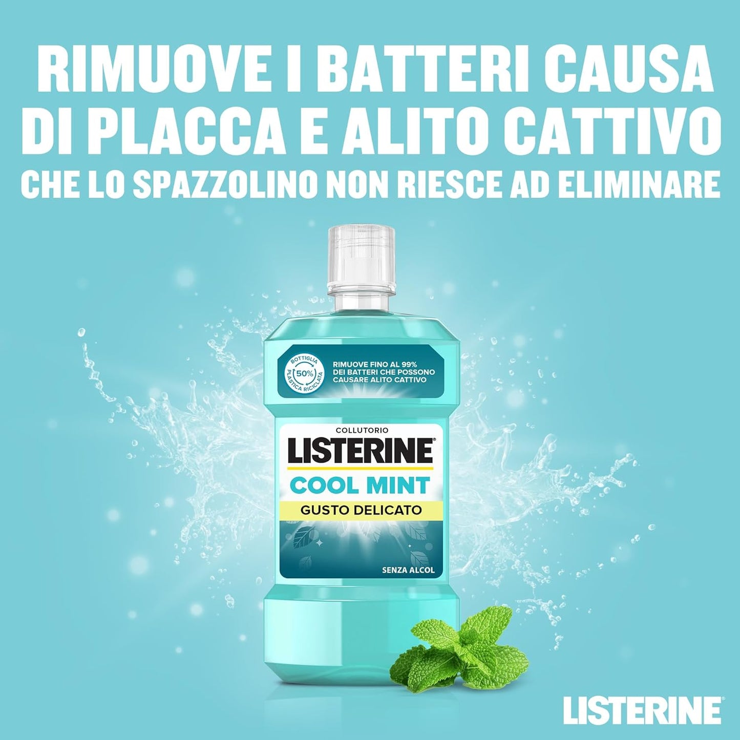 Listerine Coolmint Collutorio 500ml