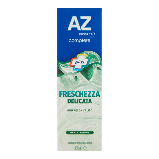 AZ Ricerca Complete Plus Dentifricio Freschezza Delicata Menta Leggera 65 ml