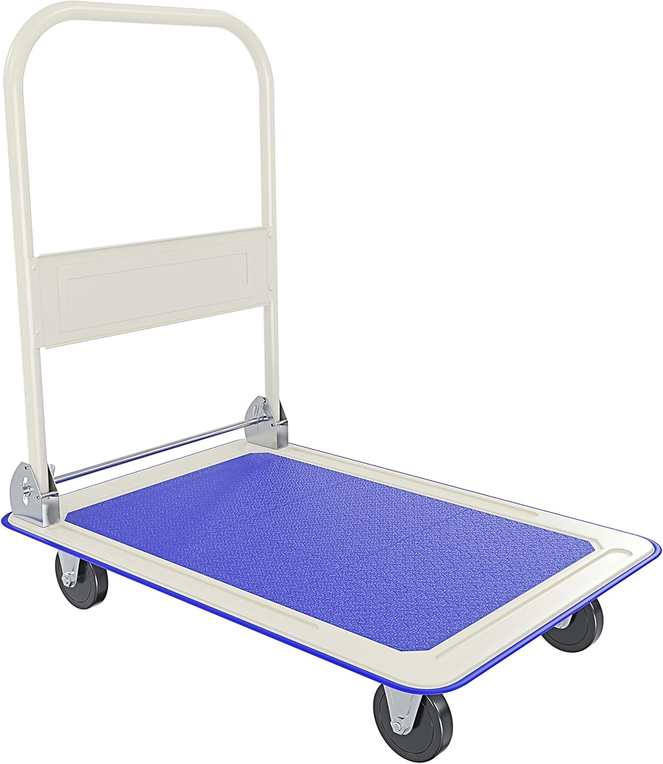 Carrello Richiudibile Pieghevole Tuttofare Portata 150 Kg Con 4 Ruote