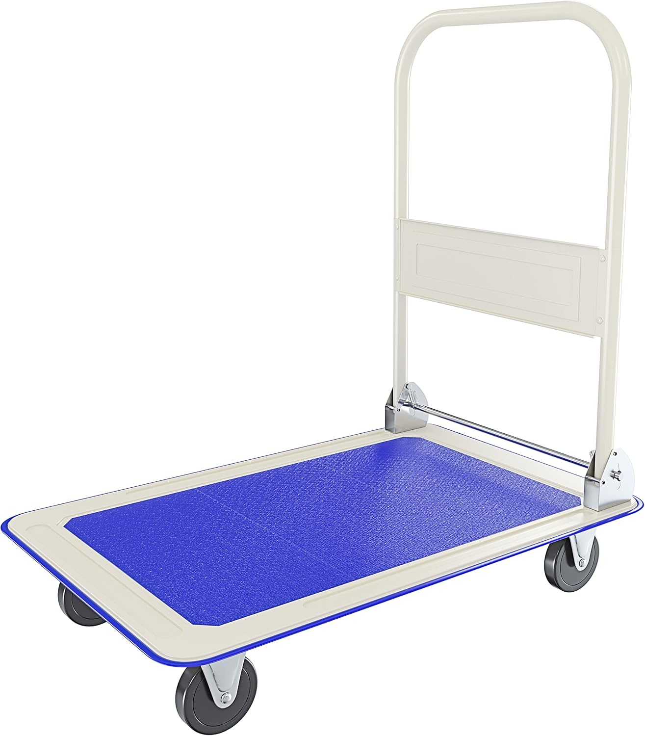 Carrello Richiudibile Pieghevole Tuttofare Portata 150 Kg Con 4 Ruote