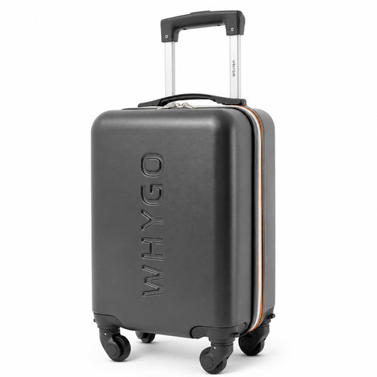 WhyGo Trolley 55x40x20 Bagaglio a Mano colore Nera