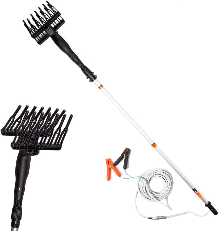 Abbacchiatore Elettrico Telescopico per Olive 12V 400W