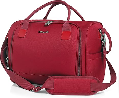 Leonardo Borsa passeggino porta pannolini e biberon per Neonato Rosso