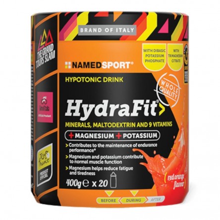 Named Sport Hydrafit 400g gusto arancia rossa