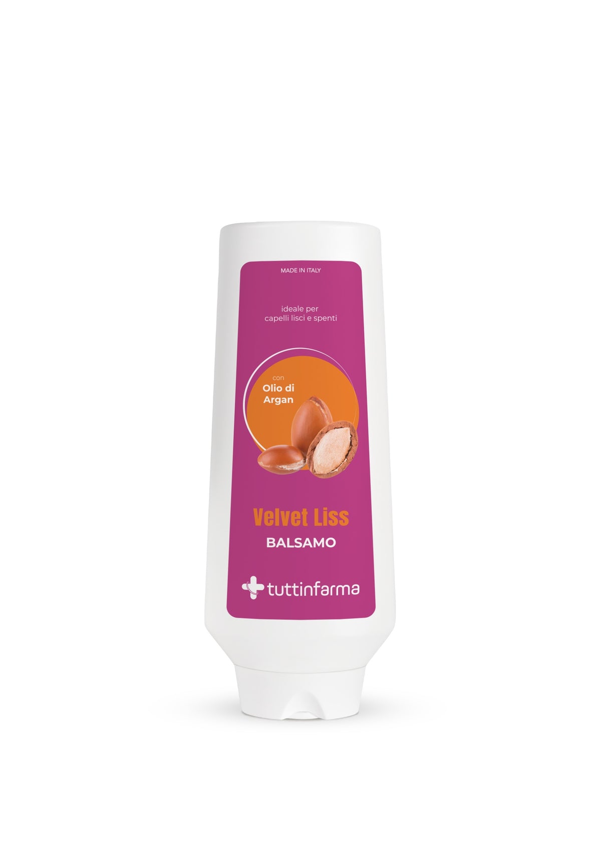 Tuttinfarma Balsamo Velvet Liss con Olio di Argan per Capelli Lisci 300ml