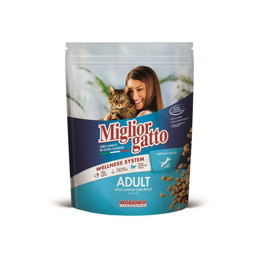 Miglior gatto Classico Croccantini con Pesce 400g - Cibo Secco per Gatti Adulti