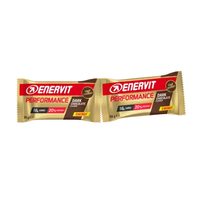 Enervit Performance Bar Double Dark Barretta Cioccolato Extra Fondente 30 g