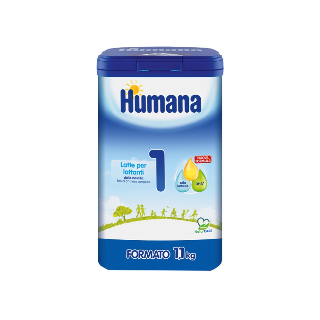 Humana 1 Latte In Polvere per Lattanti Confezione 1,1kg