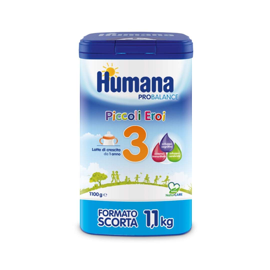 Humana 3 Latte In Polvere di Crescita Confezione 1,1kg