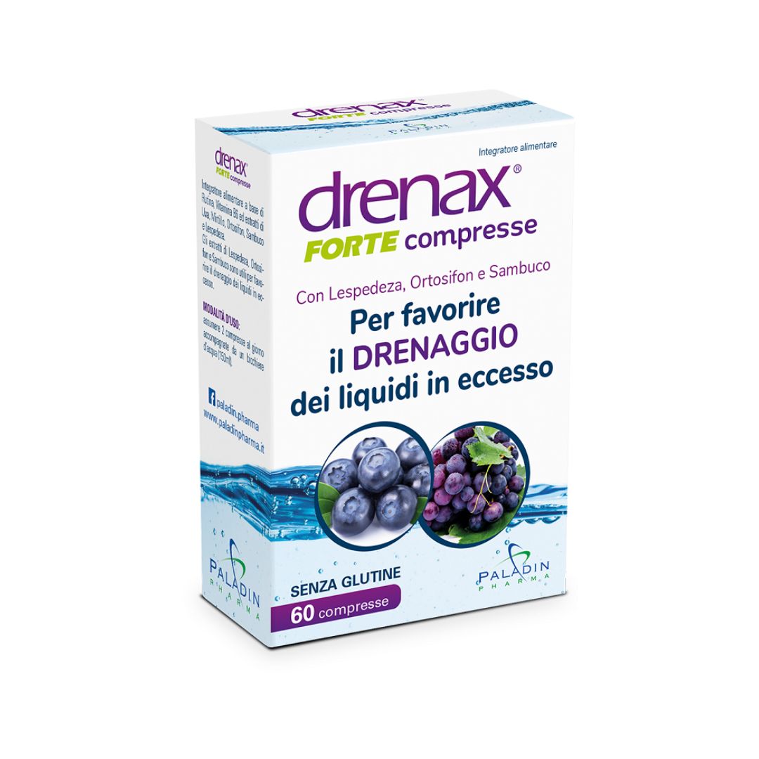 Drenax Forte Mirtillo e Uva 60 Compresse