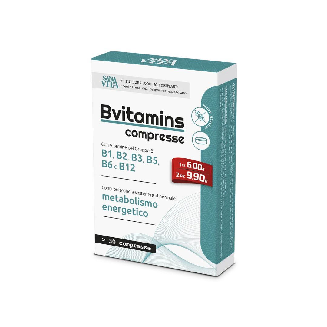 Sanavita B-Vitamins 30 Compresse