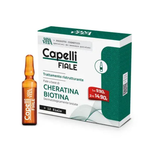 Paladin Pharma Sanavita Capelli 12 Fiale