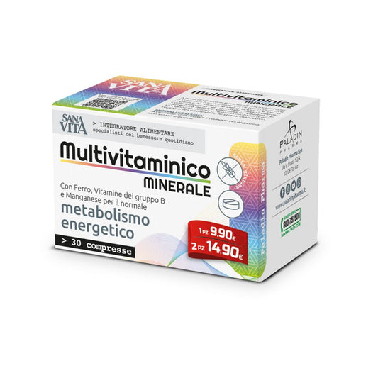 Sanavita Multivitaminico Minerale 30cps