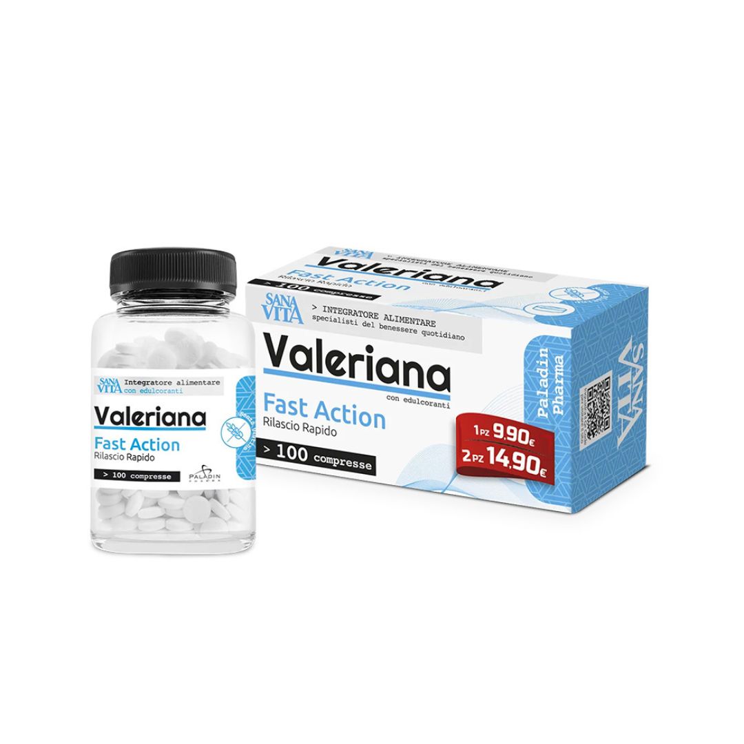 Paladin Pharma Sanavita Valeriana 100 Compresse