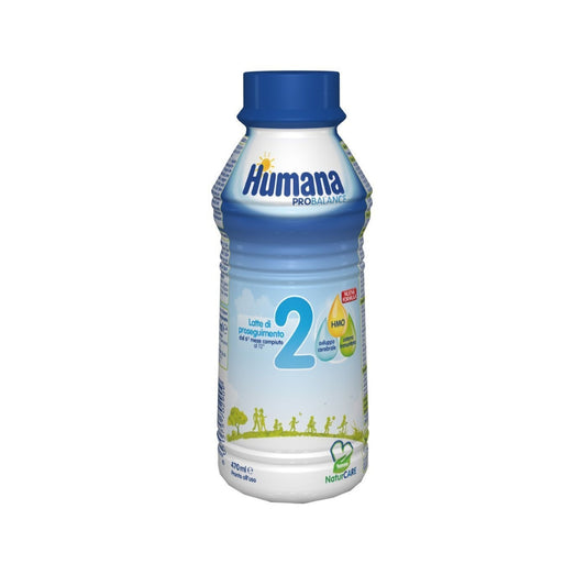 Humana 2 Latte Liquido di Proseguimento bottiglia 470ml