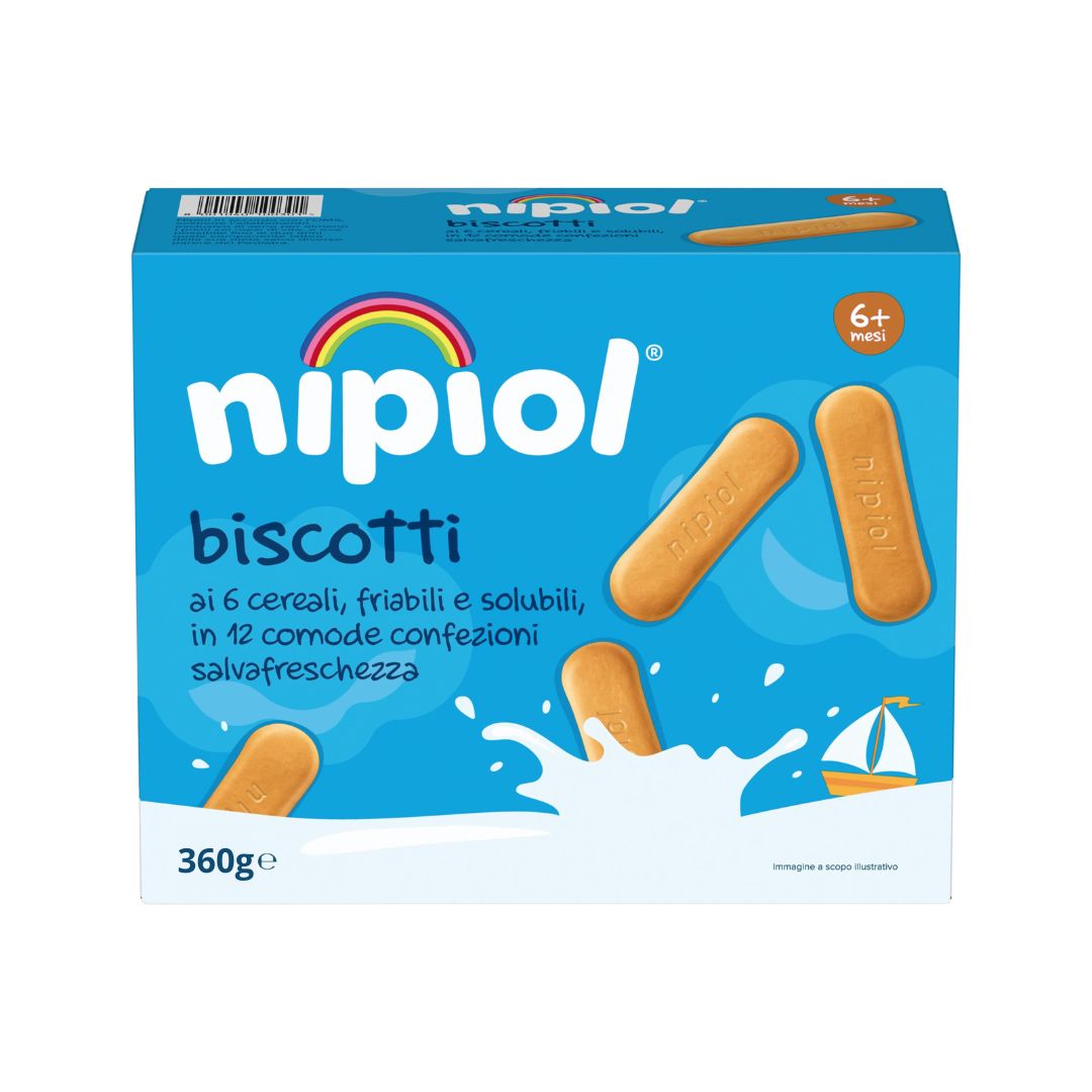 Nipiol Biscotti ai 6 Cereali 360g