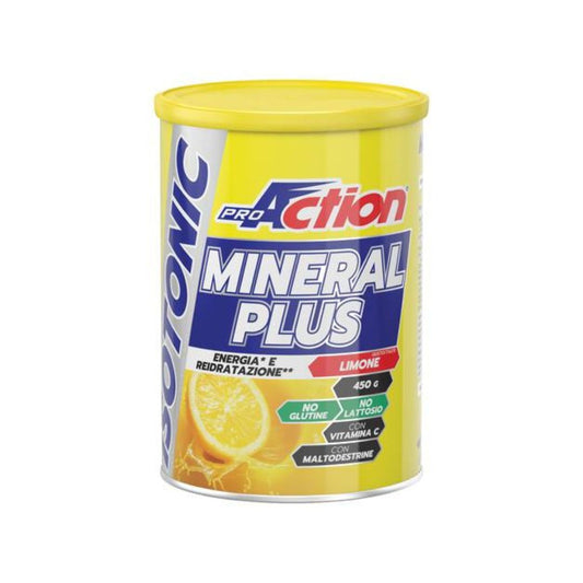 ProAction Integratore di Sali Minerali Isotonic Mineral Plus Limone 450g