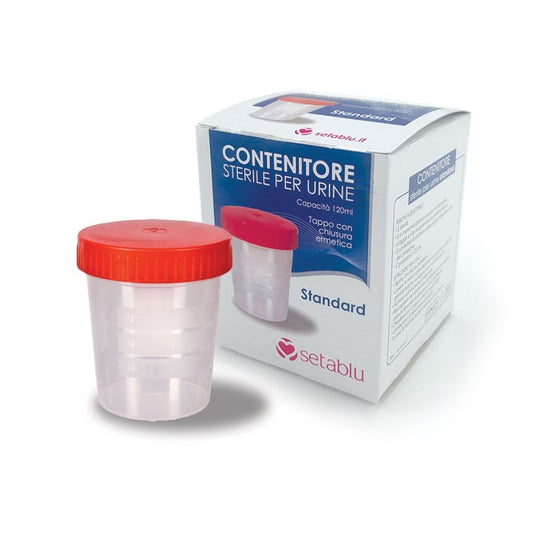 SetaBlu Contenitore Sterile per Urine 120 ml