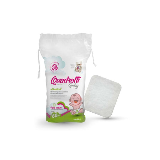 SetaBlu Dischetti Baby Pads 60 Pezzi