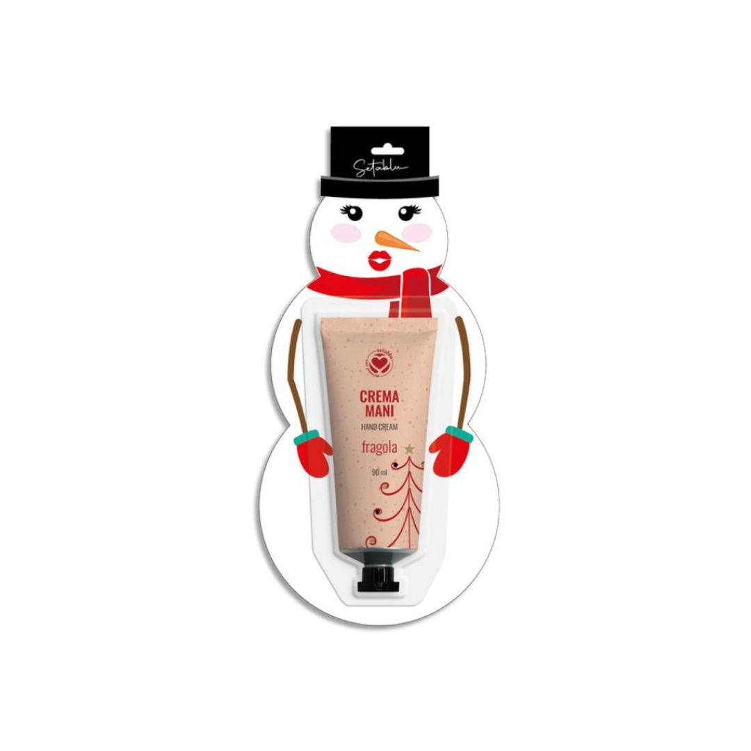 Pupazzo di Neve crema mani 100 ml idea regalo