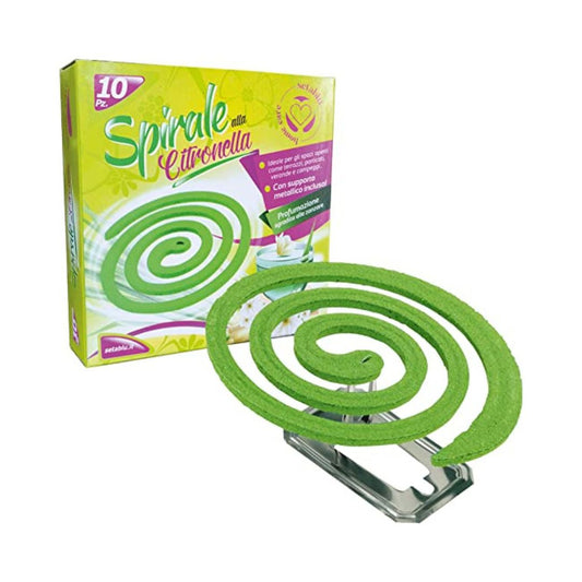 Setablu zampirone spirale alla citronella 10 pz