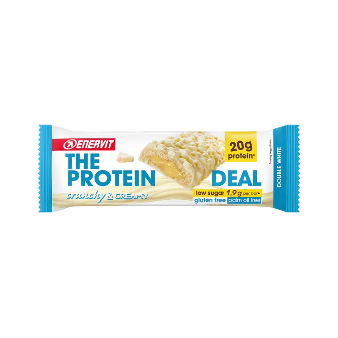 Enervit The Protein Deal Barretta Proteica gusto Cioccolato Bianco 55g