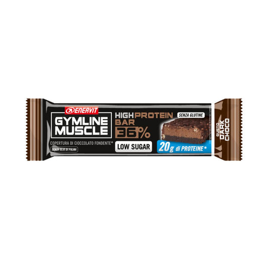 Enervit Gymline Muscle Barretta Proteica 36% Dark Choco 55g