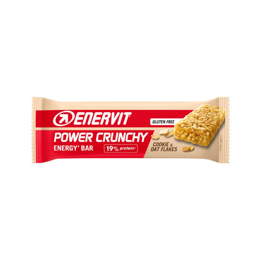 Enervit Power Crunchy Barretta Energetica 19% Cookie & Flakes 40g