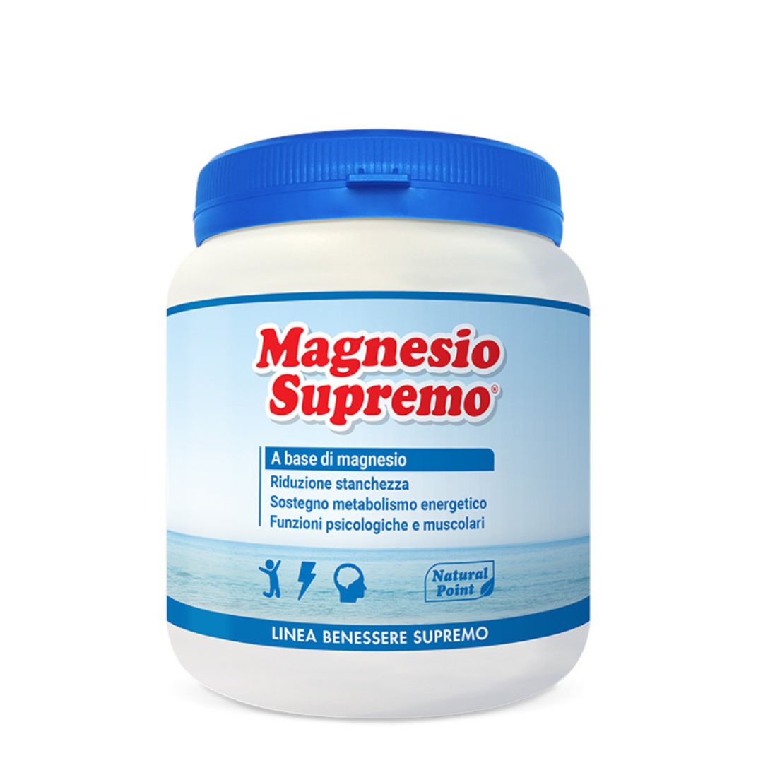 Magnesio Supremo Natural Point per Stanchezza e Stress 300g