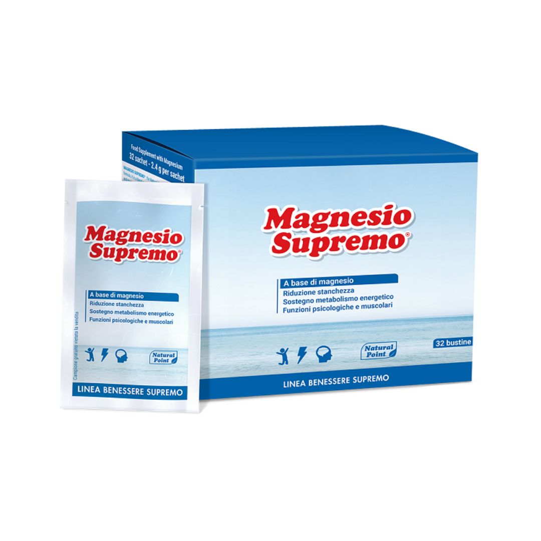 Magnesio Supremo Natural Point Integratore alimentare 32 bustine